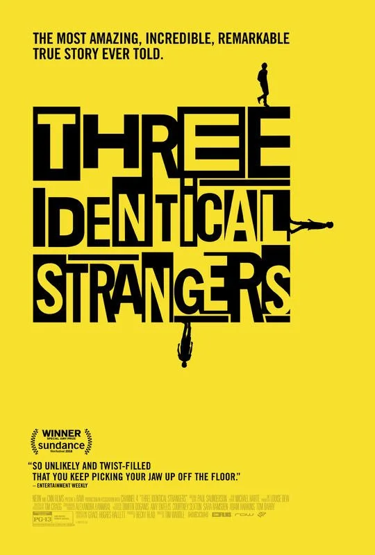 Three Identical Strangers (2018) film poster