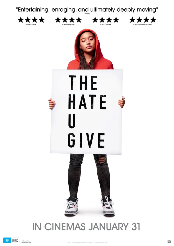 The Hate U Give (2018) film poster