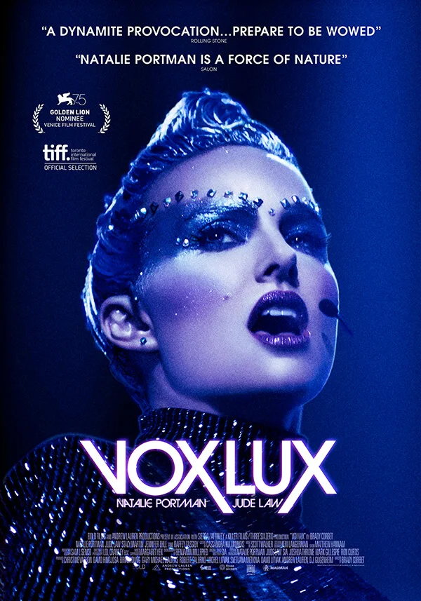 Vox Lux (2018) film poster