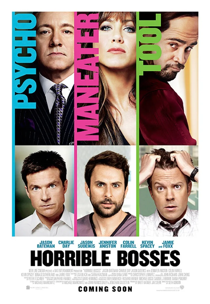 Horrible Bosses (2011) film poster