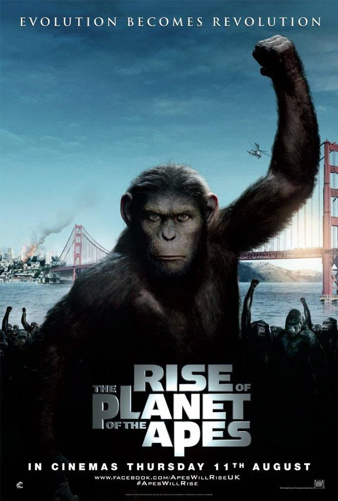 Rise of the Planet of the Apes (2011) film poster