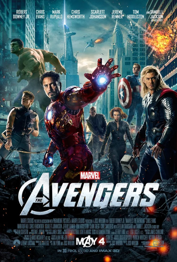 The Avengers (2012) film poster