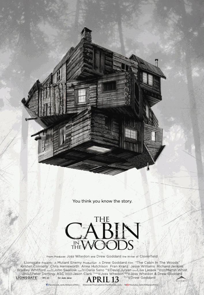 The Cabin In The Woods (2011) film poster