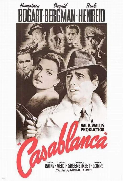 Casablanca (1942) film poster