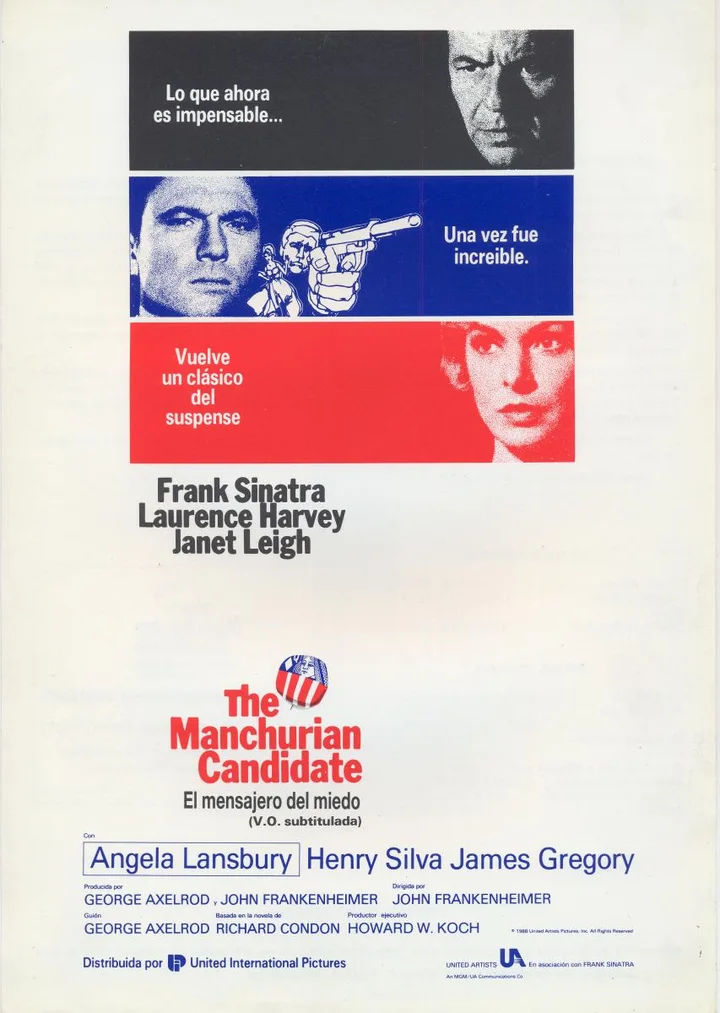 The Manchurian Candidate (1962) film poster