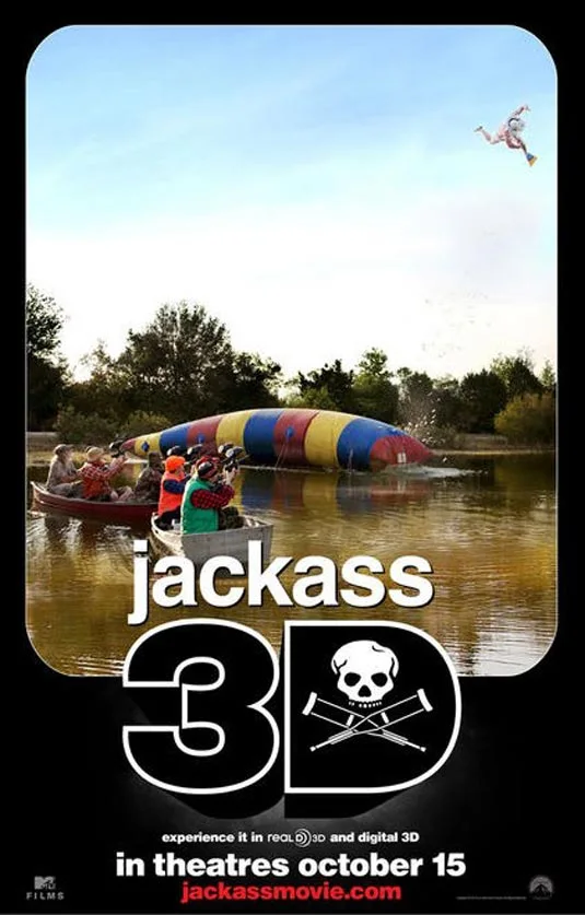 Jackass 3D (2010) film poster