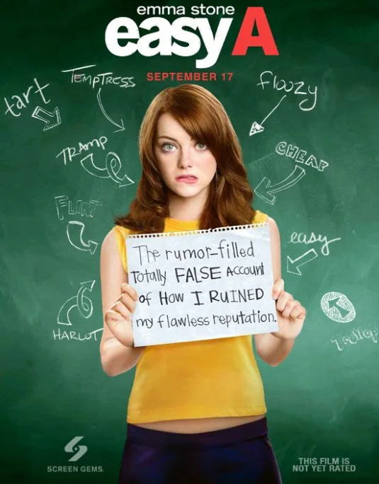 Easy A (2010) film poster