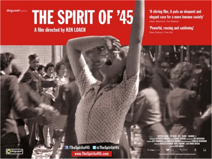 The Spirit Of '45 (2013) film poster