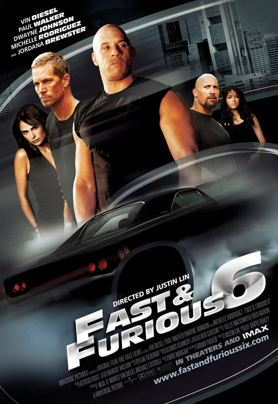 Fast & Furious 6 (2013) film poster