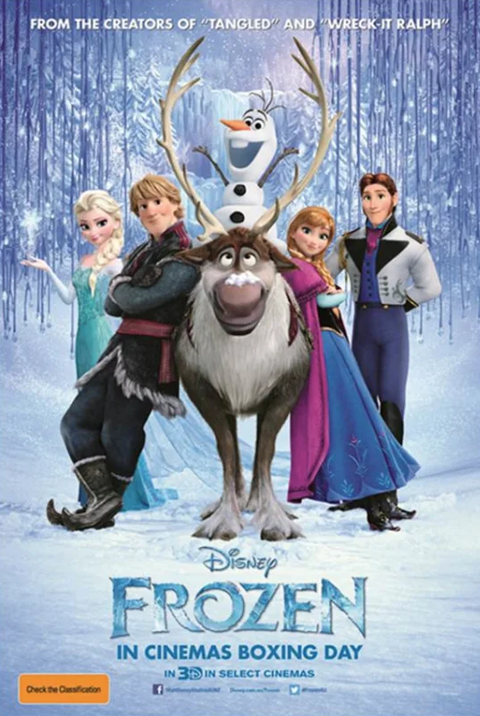 Frozen (3D) (2013) film poster