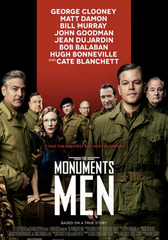 The Monuments Men (2014) film poster