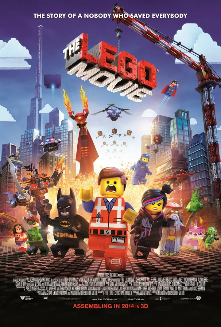 The Lego Movie (3D) (2014) film poster