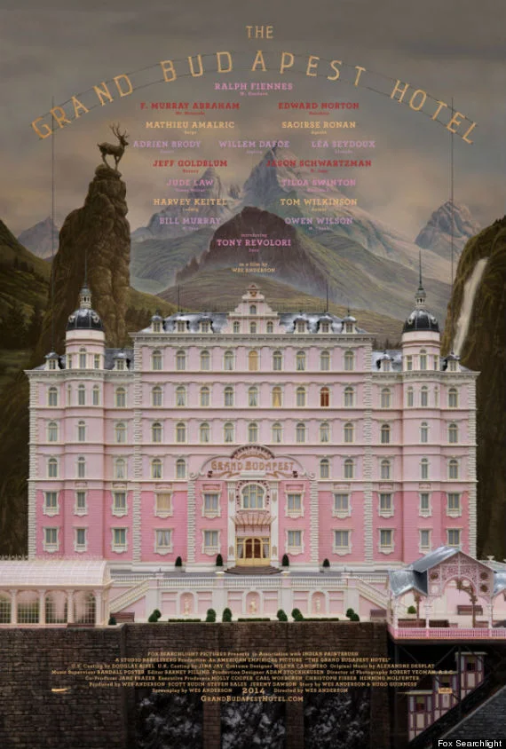 The Grand Budapest Hotel (2014) film poster