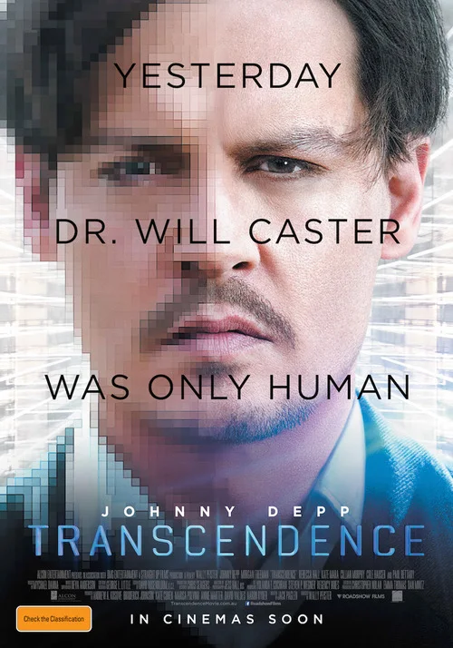 Transcendence (2014) film poster