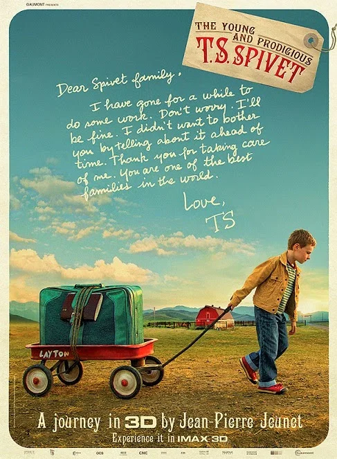 The Young and Prodigious T.S. Spivet (3D) (2013) film poster