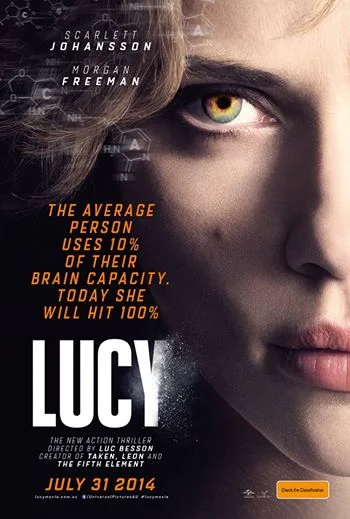 Lucy (2014) film poster