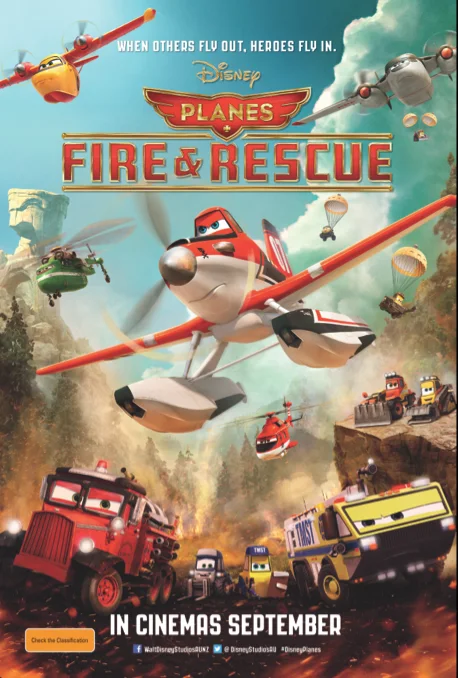 Planes: Fire & Rescue (2014) film poster