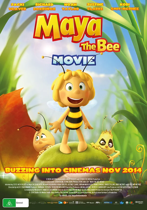Maya the Bee Movie (2014) film poster
