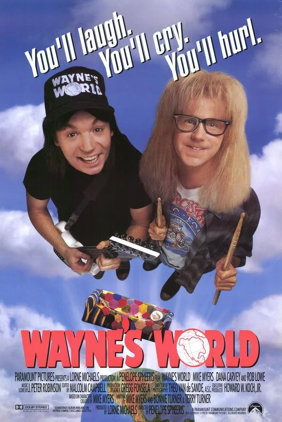 Wayne's World (1992) film poster
