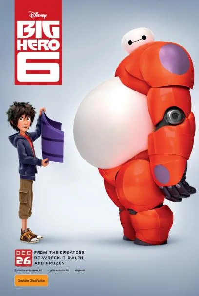 Big Hero 6 (3D) (2014) film poster