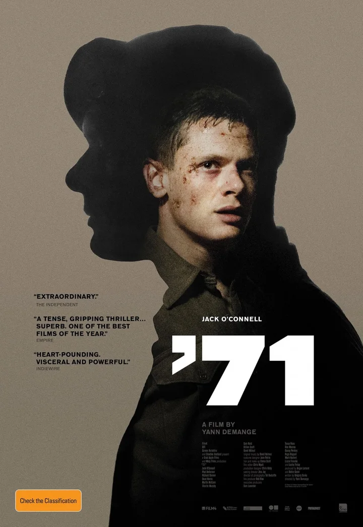 '71 (2014) film poster