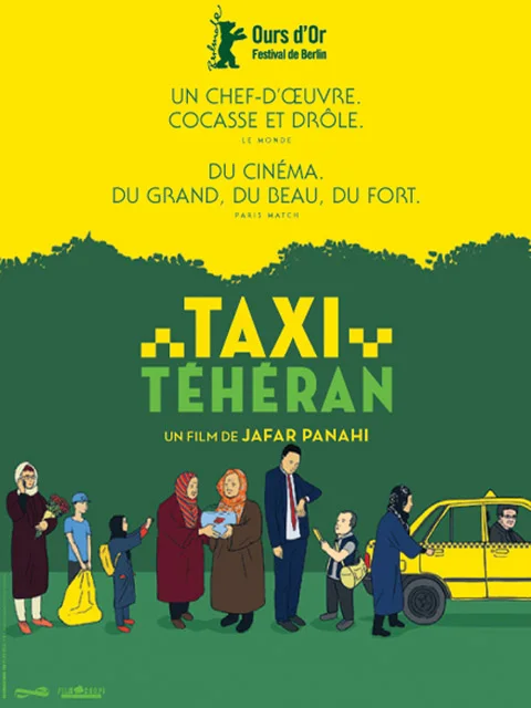 Tehran Taxi (2015) film poster