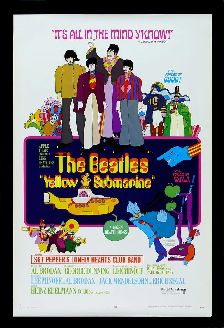 Yellow Submarine (1968) film poster