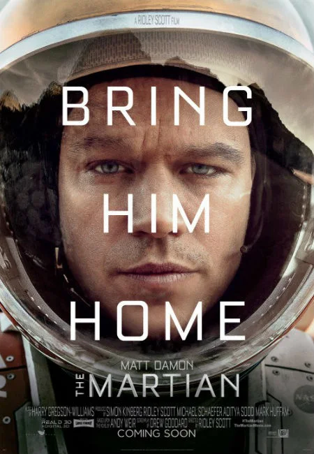 The Martian (3D) (2015) film poster