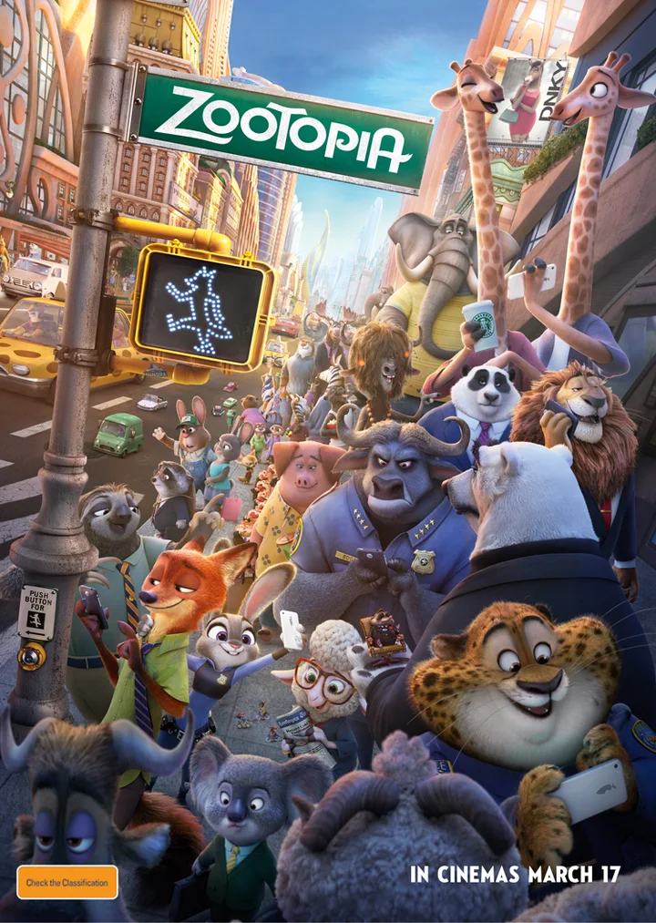 Zootopia (2016) film poster