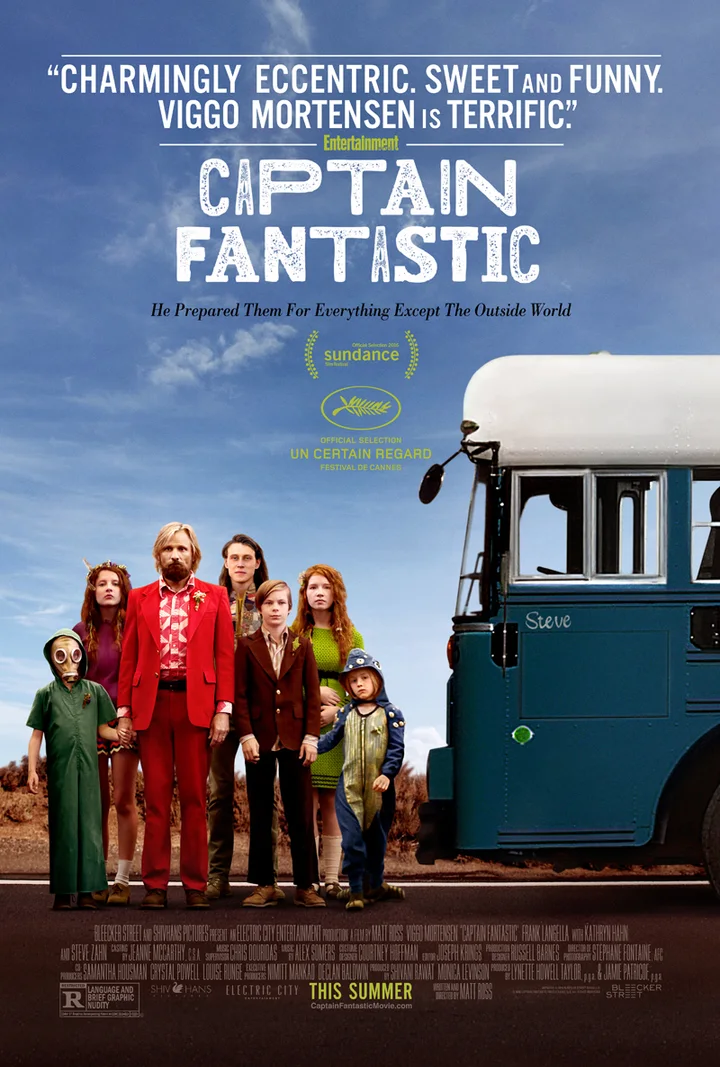 Captain Fantastic (2016) film poster
