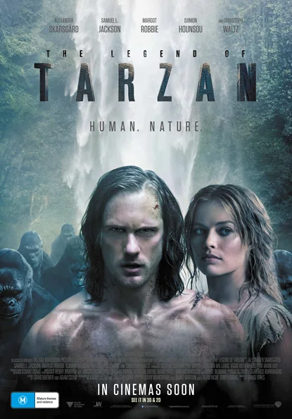 The Legend Of Tarzan (2016) film poster