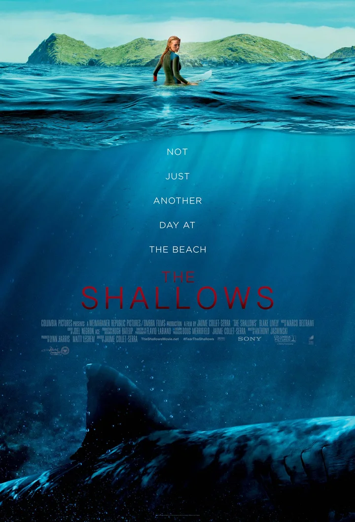 The Shallows (2016) film poster