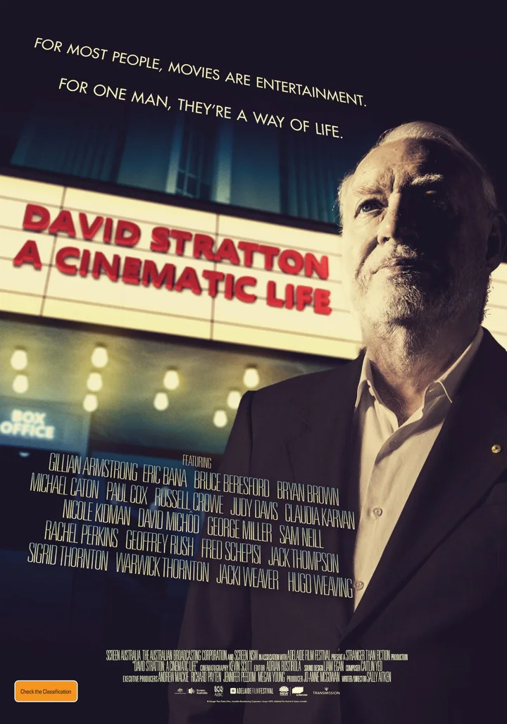 David Stratton: A Cinematic Life (2017) film poster