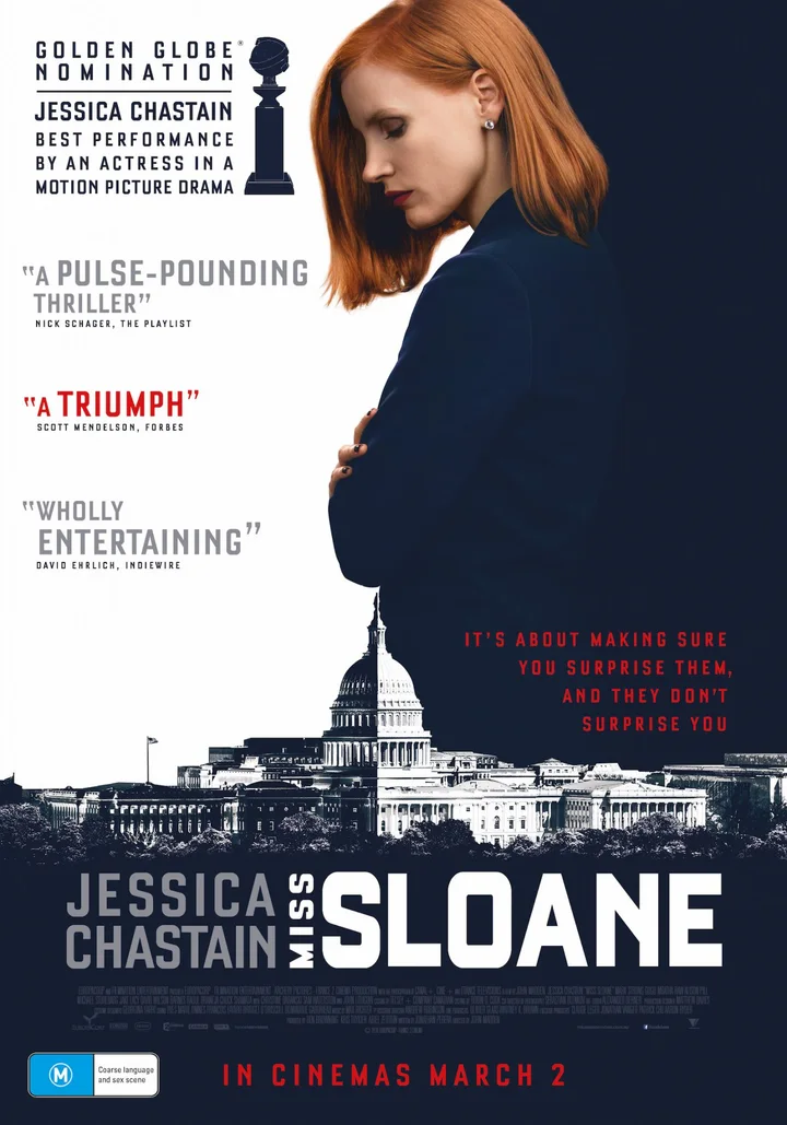 Miss Sloane (2016) film poster