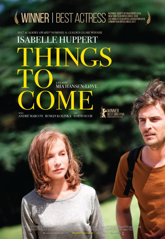 Things to Come (2016) film poster