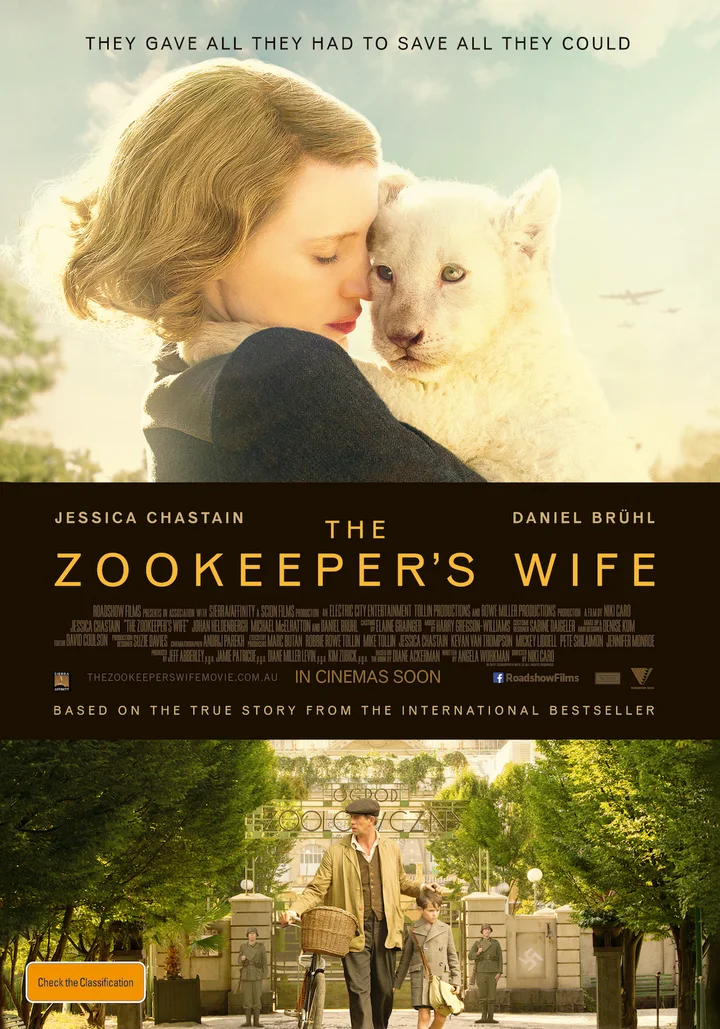 The Zookeeper's Wife (2017) film poster