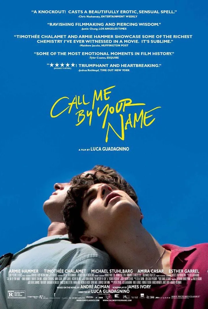Call Me By Your Name (2017) film poster