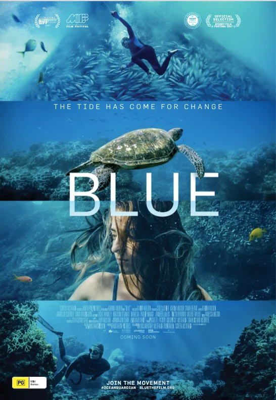 Blue (2017) film poster