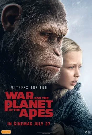 War for the Planet of the Apes (2017) film poster