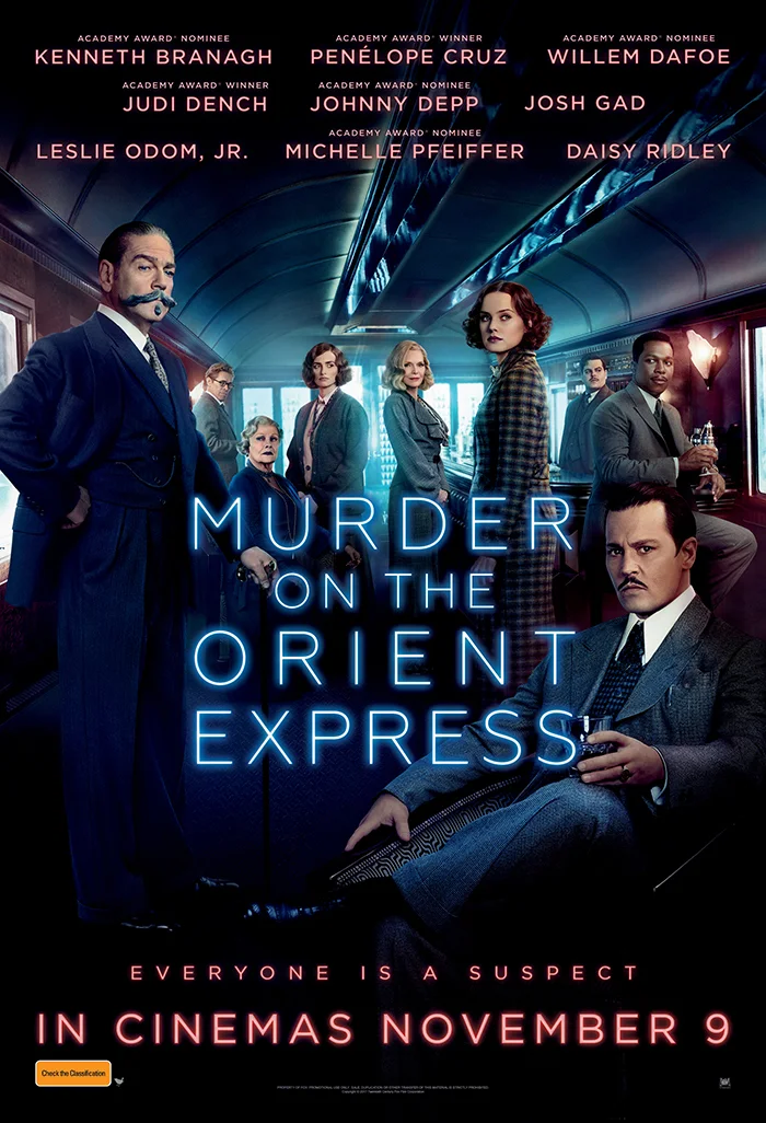 Murder on the Orient Express (2017) film poster