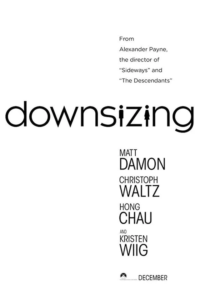 Downsizing (2017) film poster